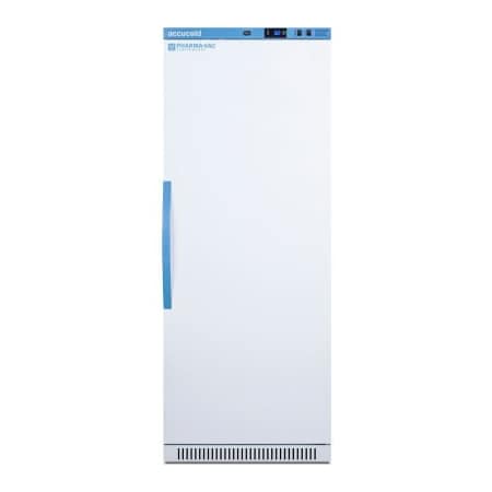 Summit Appliance Div. Accucold Upright Vaccine Refrigerator, 12 Cu. Ft., Removable Drawers Shelf, Solid Door ARS12PVDR